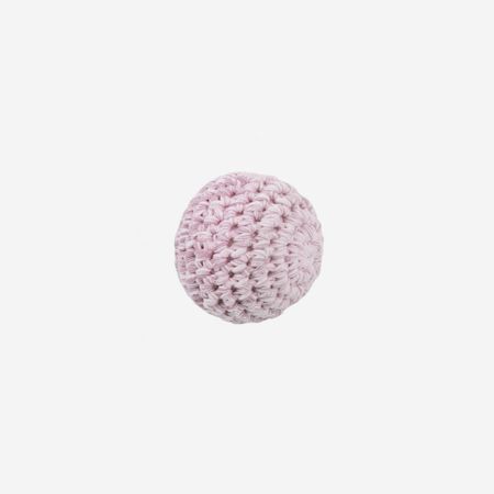 Sebra Virkad bollskallra liten, rosa