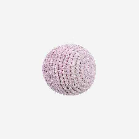 Sebra Virkad bollskallra stor, rosa