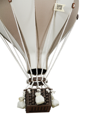 SUPERBALLOON Luftballong Stor gräddvit/beige