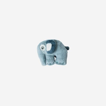 Mjukt gosedjur elefant blå