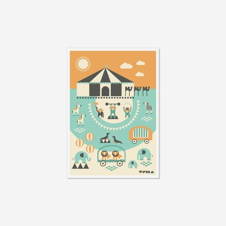 Poster circus A3