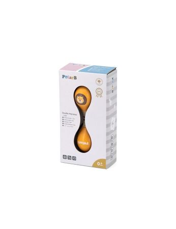Dubbel maracas Lejon