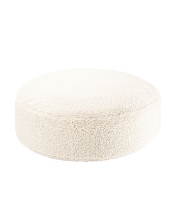 Wigiwama Cream White Ottoman