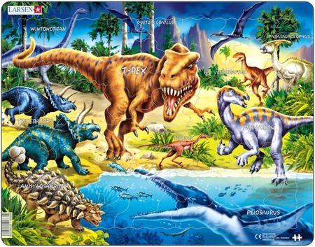 Pussel Dinosaurier T-Rex