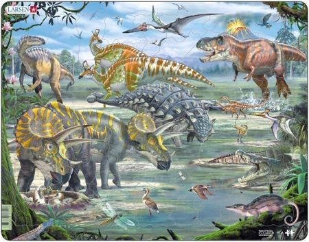 Pussel Dinosaurier