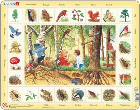 Pussel Natur Skogen