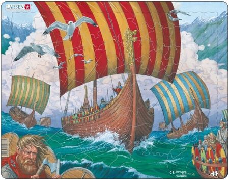 Pussel Vikingar till sjöss