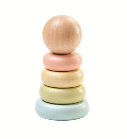 Stapeltorn pastell PlanToys