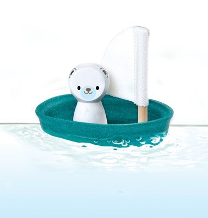 PlanToys Segelbåt - Isbjörn
