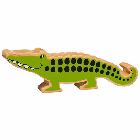 Lanka Kade Träfigur Krokodil