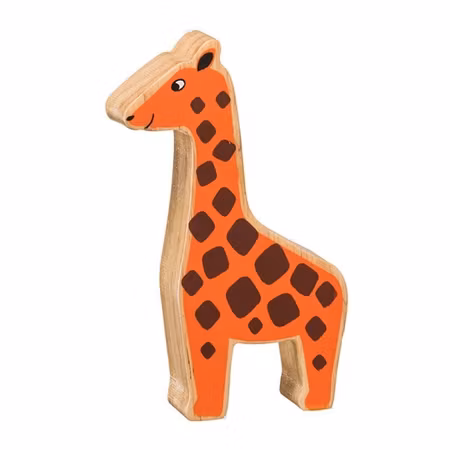 Lanka Kade Träfigur Giraff