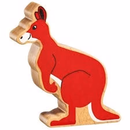 Lanka Kade Träfigur Känguru