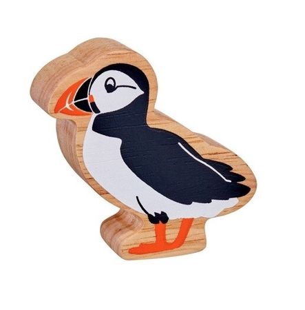 Lanka Kade Träfigur Lunnefågel