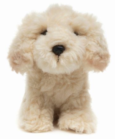 Uni-Toys Cockerpoo sittande 18cm