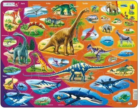 Dinosaurier 85-bitar - Larsen