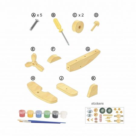 Egmont Toys DIY Flygplan