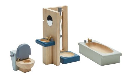 Plantoys Badrum, Möbler till dockskåp