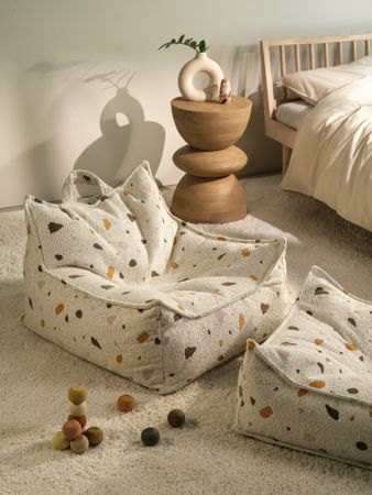 Wigiwama Terrazzo Marble Beanbag chair