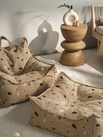 Wigiwama Terrazzo Sand Beanbag Chair