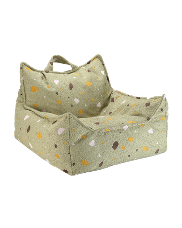 Wigiwama Terrazzo Moss Beanbag Chair