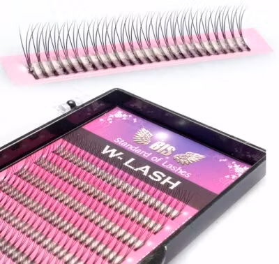 Bis W-Lash 3D-fransar, C-böj 0,10mm