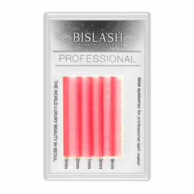 Neon Rosa Fransar - Bislash Minitray