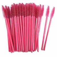 Mascaraborste 50-pack - rosa