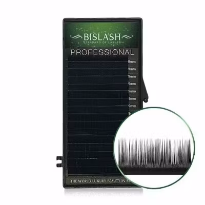 Bislash Camellia Feathered Multi Lenght Volume Lashes - D-böj 0,07mm