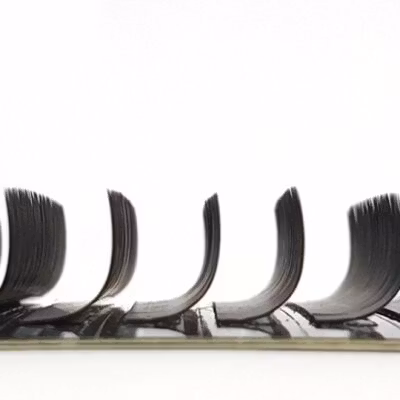 Bislash Volymfransar: M-böj, 0,07mm