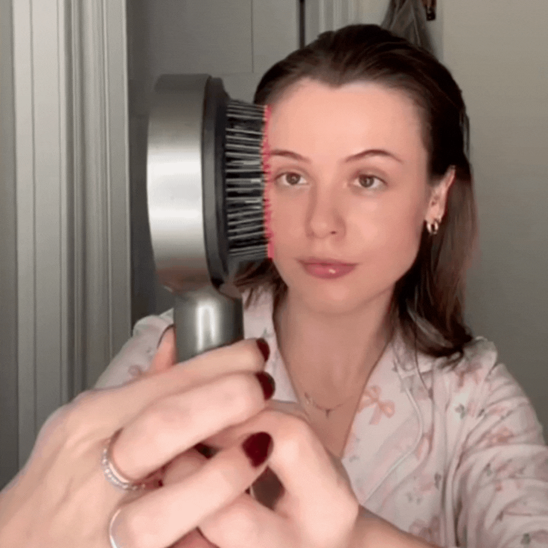 Elektrisk massageborste för hårväxt & skalpvård