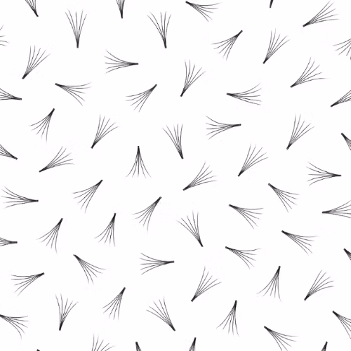 Bislash Pre Made Volume Fans 5D - ca 125 st