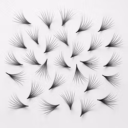 Bislash Pre Made Volume Fans 8D - ca 125 st