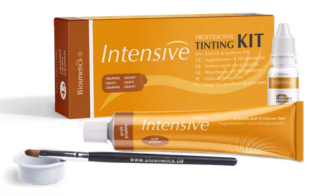 Intensive frans- & brynfärgningspaket för hemmabruk - Grafit