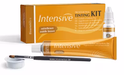 Intensive frans- & brynfärgningspaket för hemmabruk - Mellanbrun