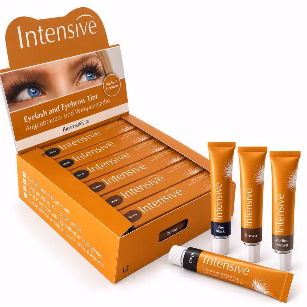Intensive Frans- och Brynfärg MIX 12-pack