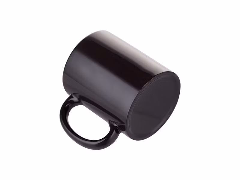 11oz sublimering krus skiftende farge - svart
