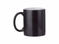 11oz sublimering krus skiftende farge - svart