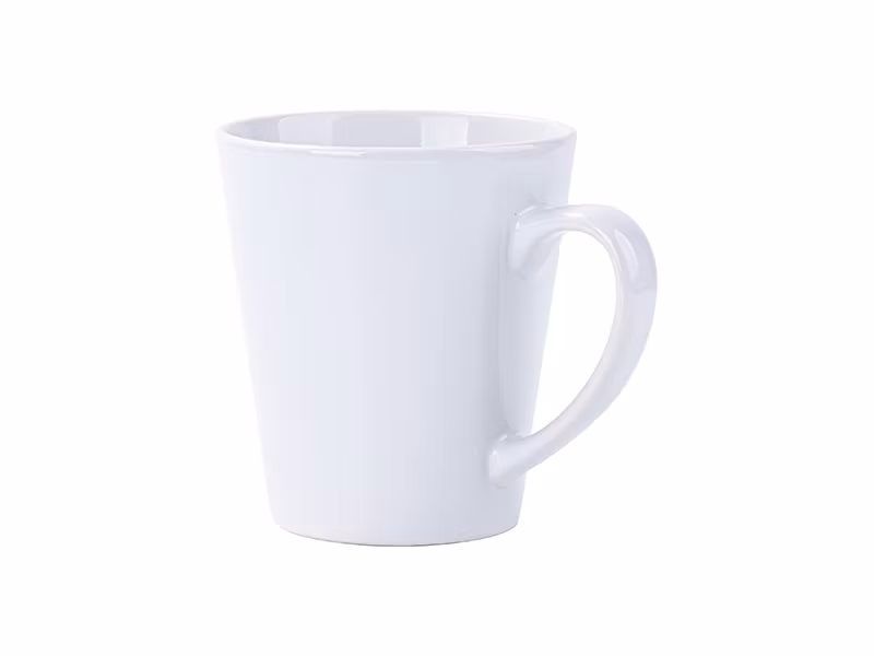 12oz sublimering hvit Latte-krus