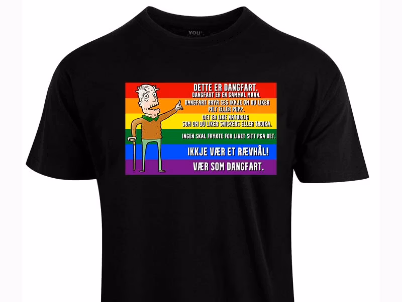 Dangfart T-skjorter - Pride