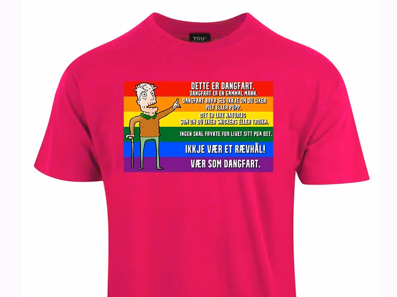 Dangfart T-skjorter - Pride