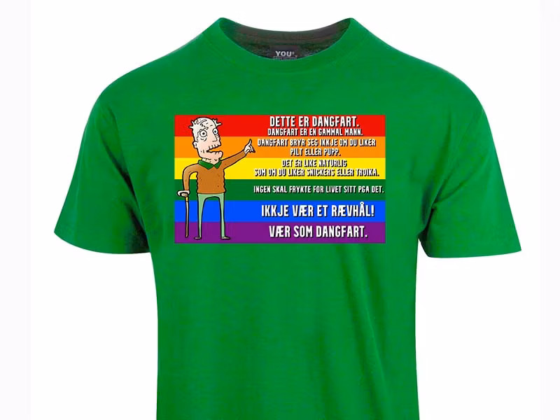 Dangfart T-skjorter - Pride