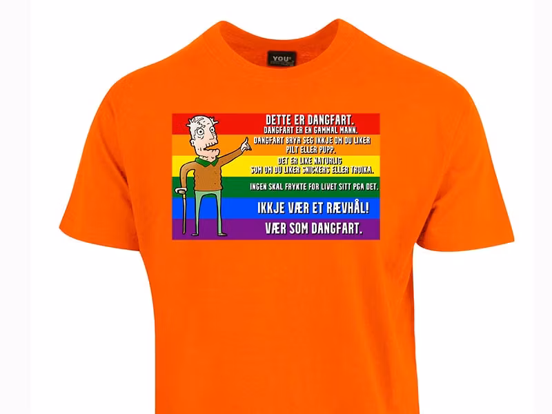 Dangfart T-skjorter - Pride