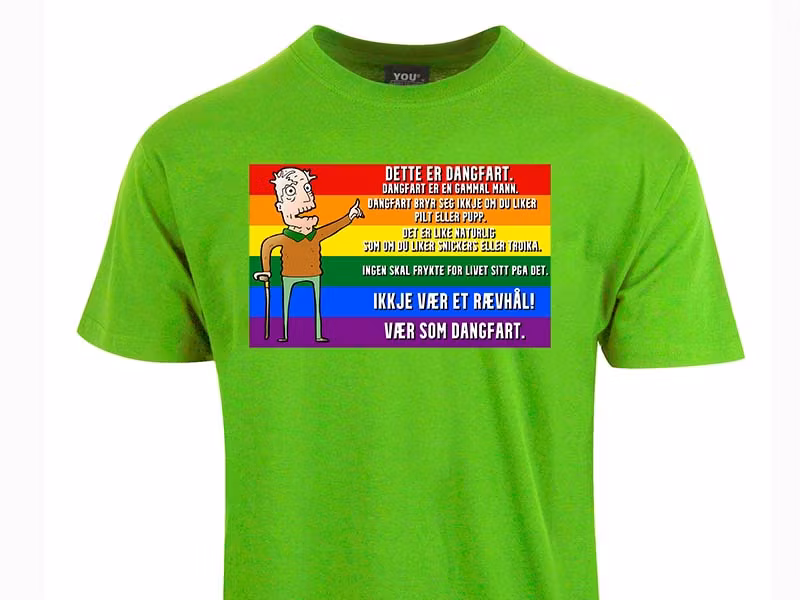 Dangfart T-skjorter - Pride