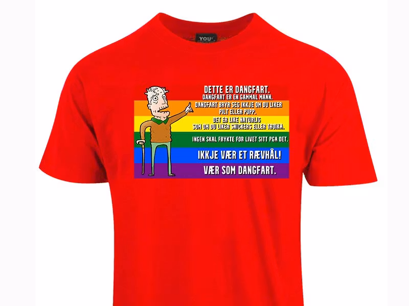 Dangfart T-skjorter - Pride