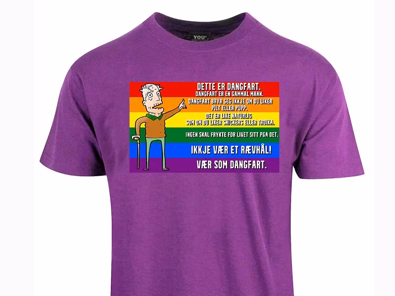 Dangfart T-skjorter - Pride
