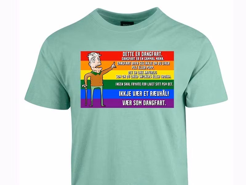 Dangfart T-skjorter - Pride