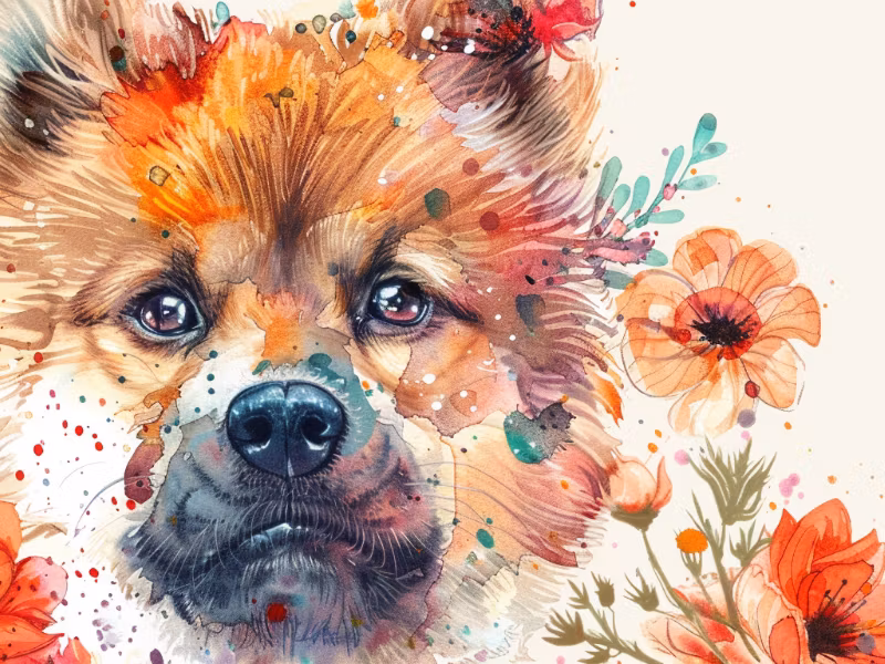 276 Favoritt Hund krus