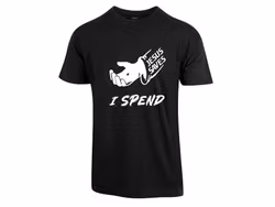 Jesus Saves - I Spend T-Skjorte
