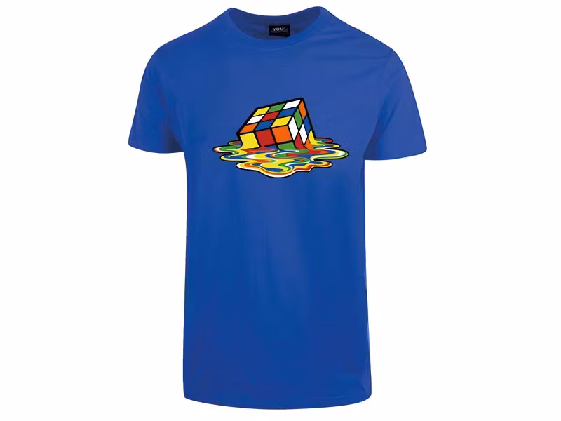 Melting Rubik  T-Skjorte