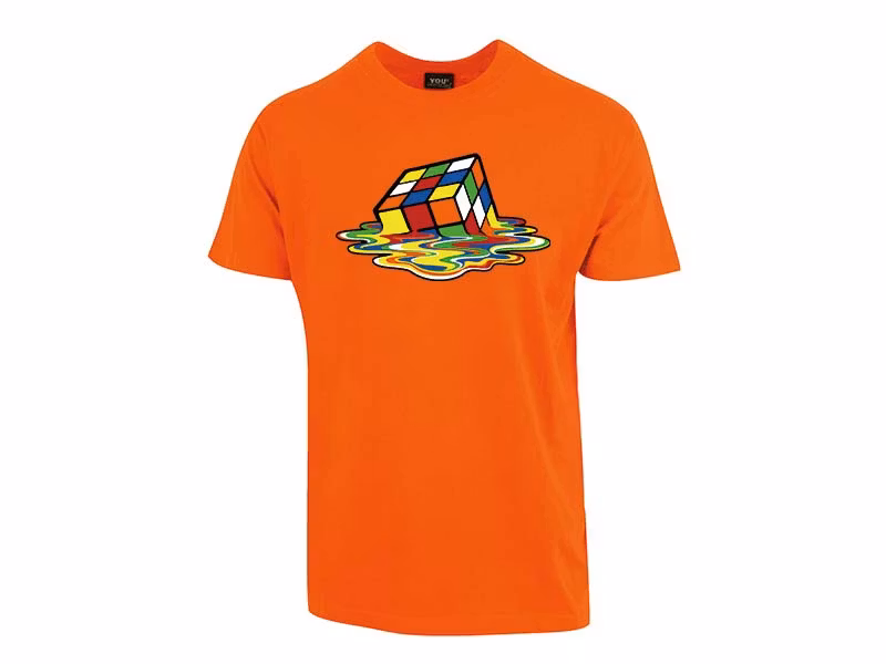 Melting Rubik  T-Skjorte